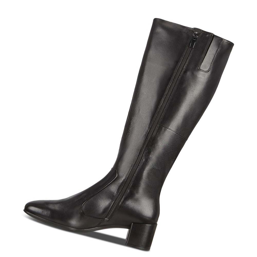 Ecco Shape 35 High-cut Squared Støvler Dame Svarte | NO 27SGL